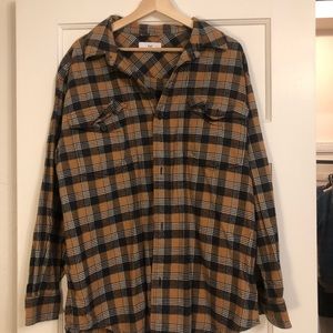 Aritzia TNA Flannel Button Down